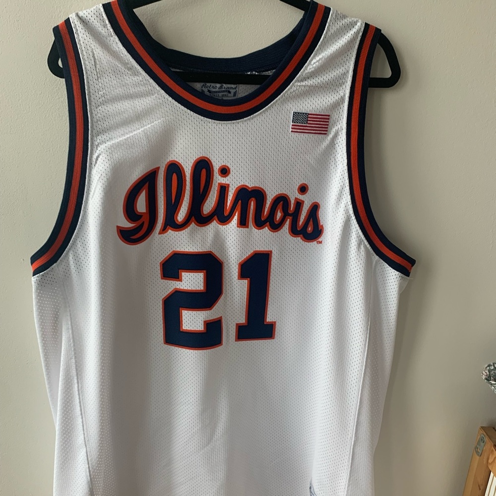 University of Illinois Basketball Jersey 2X